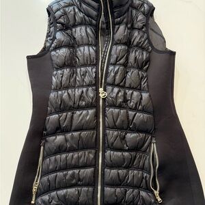 Michael Kors Black Puffer Women's Vest